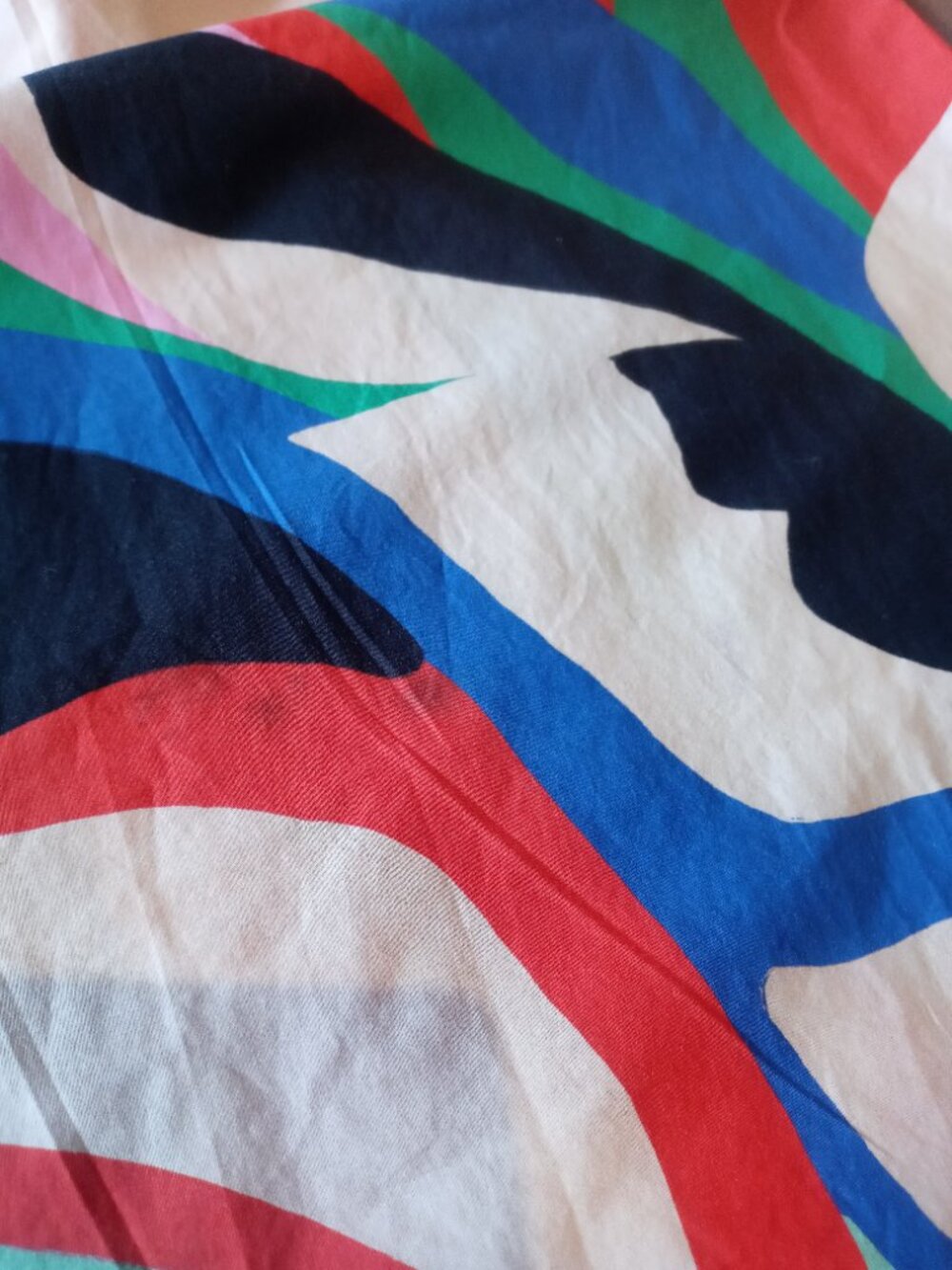 (altered) FARM RIO colorful monstera skirt (XS) - Picture 14 of 16